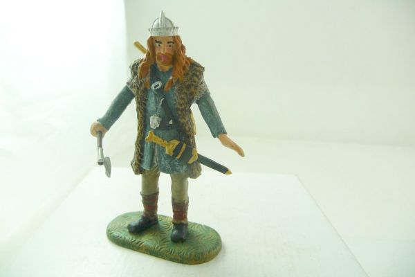 Modification 7 cm Viking standing with battle axe / hatchet - great modification