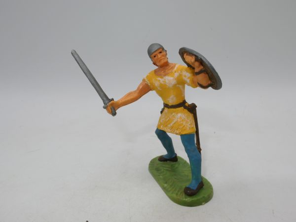 Norman with sword + shield - well suited to 7 cm series