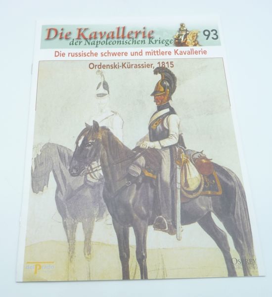 del Prado Booklet No. 93 Ordenski-Cuirassier 1815