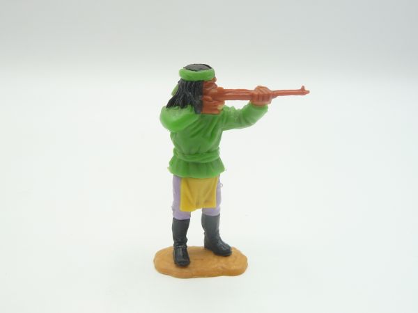 Timpo Toys Apache stehend neongrün, schießend