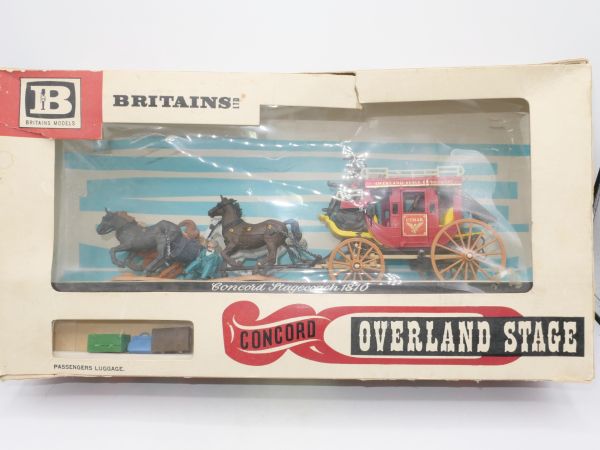 Britains Swoppets Overland Stagecoach, No. 7615 - rare, complete,