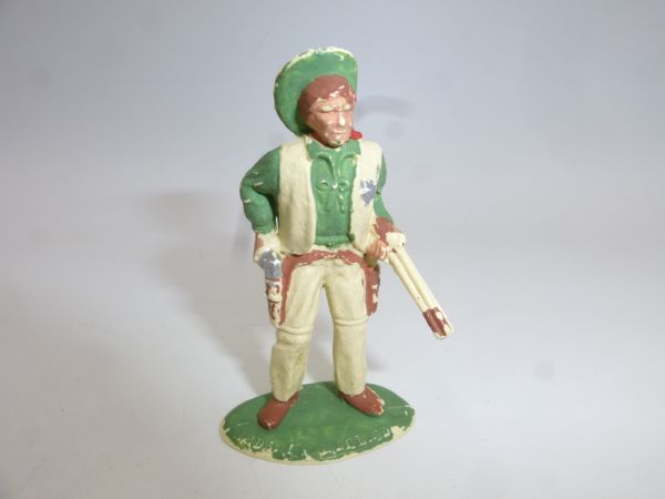 Timpo Toys Solid Sheriff, Gewehr im linken Arm, beige/grün
