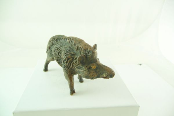 Elastolin Masse Wildschwein - beschädigt, Zustand siehe Fotos