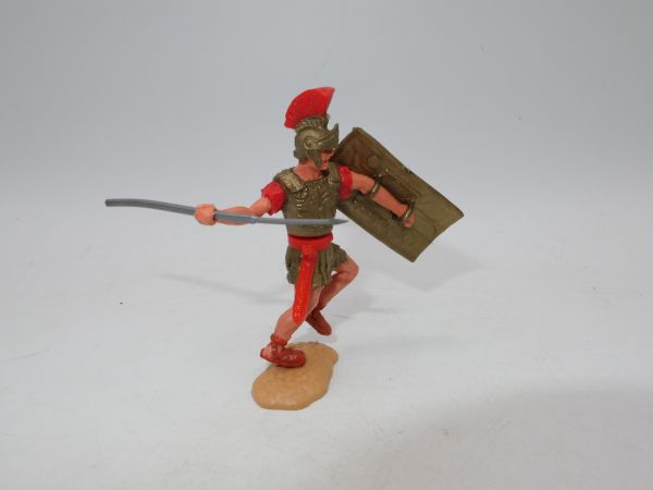 Timpo Toys Römer (rot) mit Pilum - Schildschlaufen ok