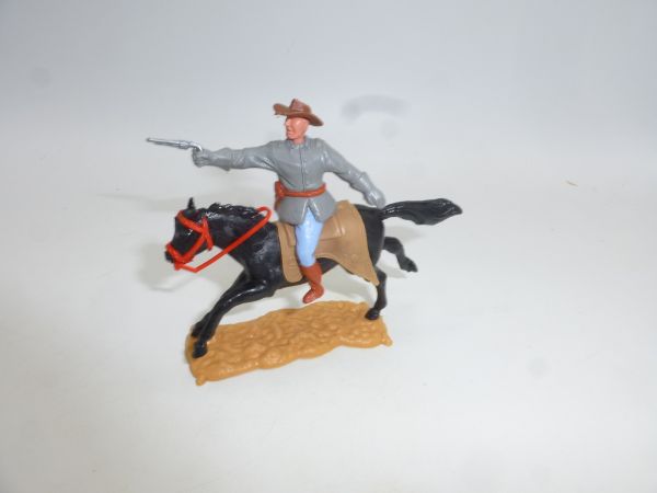 Timpo Toys Southerner 2nd version riding, officer shooting pistol
