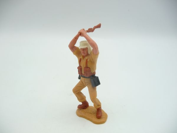 Timpo Toys Foreign legionnaire, striking with rifle over head