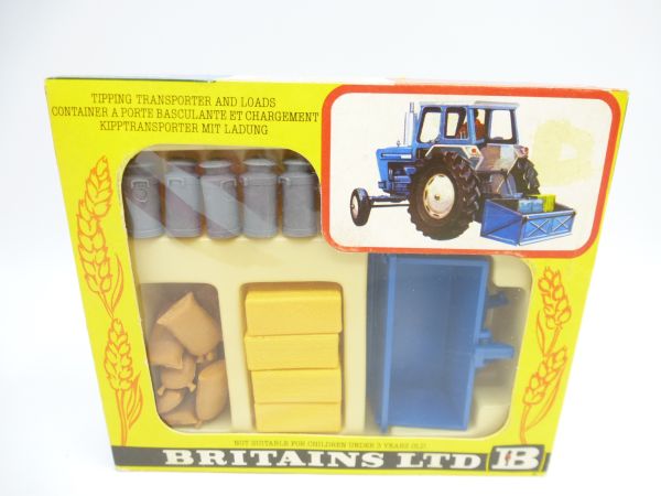 Britains Farm Models: Kipptransporter mit Ladung, Nr. 9545