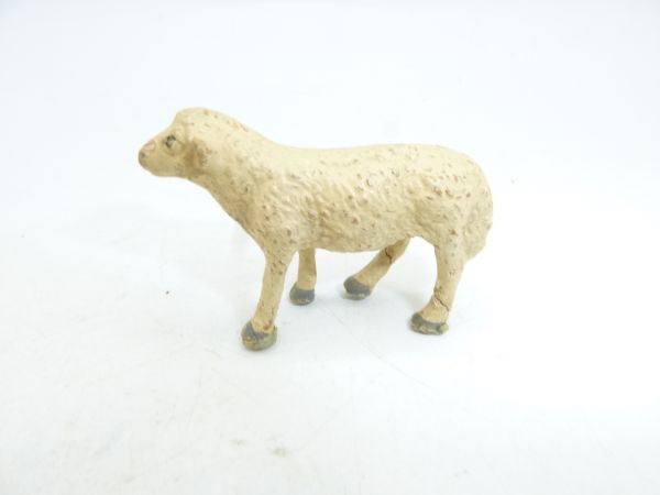 Elastolin (compound) Sheep standing (height 2,5 cm) - used