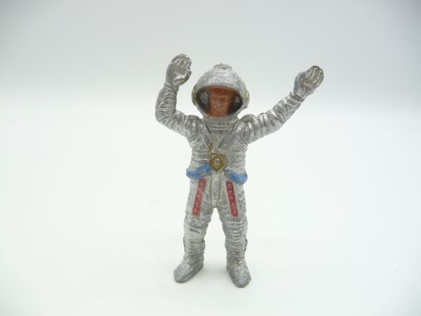 Jean Astronaut silber, beide Arme oben, 1. Version
