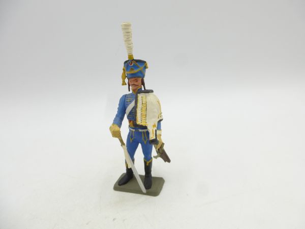 Starlux Waterloo Soldat / Offizier stehend mit Säbel