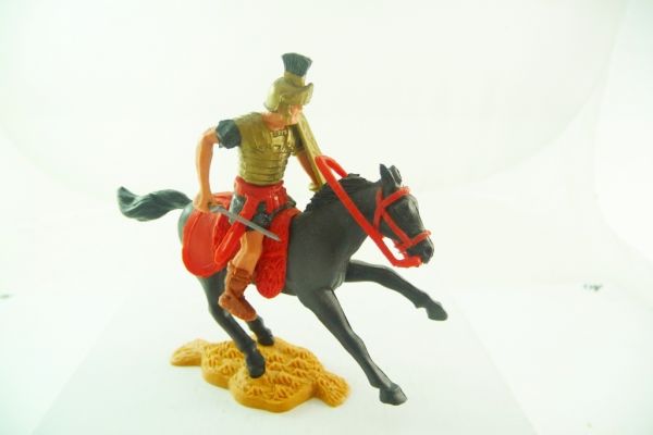 Timpo Toys Römer reitend mit Kurzschwert seitlich