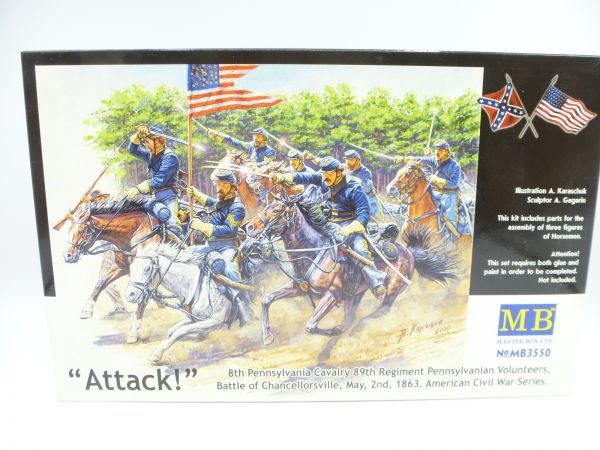 MB (Master Box) US Civil War: A-Hack! Battle of Chancellorsville