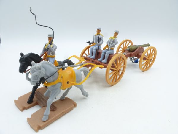 Plasty Southern gun carriage / cannon train - top condition