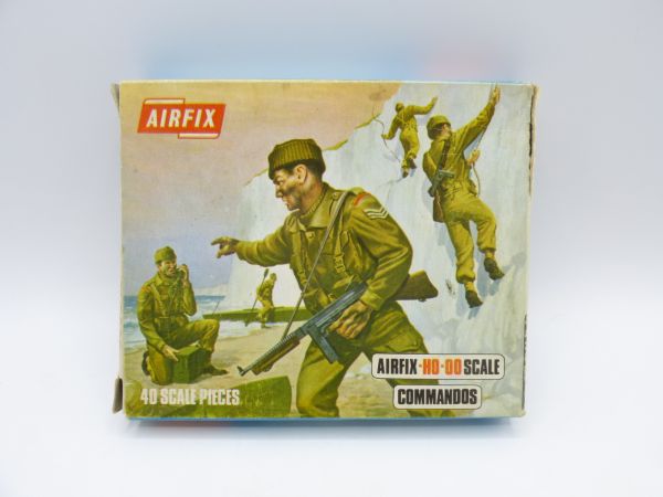 Airfix 1:72 Blue Box Commandos, Nr. S32-59 - OVP, Figuren lose