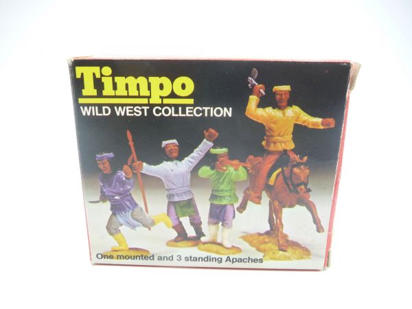 Timpo Toys Minibox Wild West; Apache, Ref. No. 723 - contents top