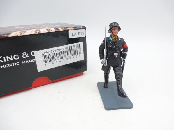King & Country SS Officer with Sword, LAH 177 - orig. packaging