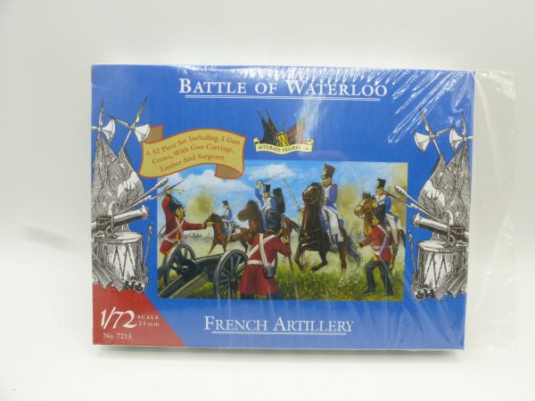 Accurate Figures Battle of Waterloo; French Artillery, Nr. 7213 - OVP