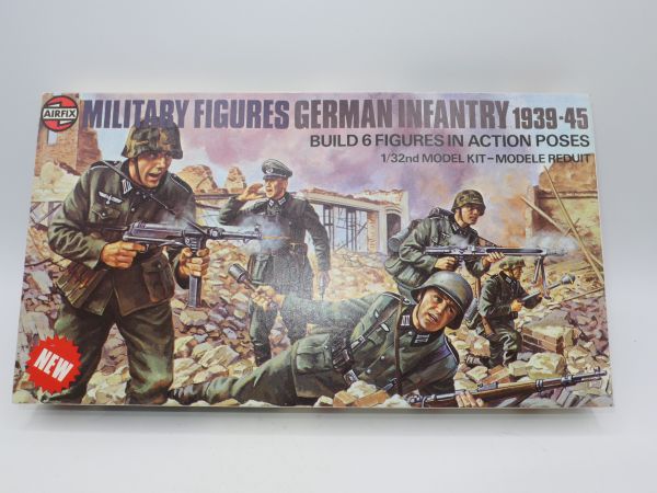 Airfix 1:32 Multipose Figures: German Infantry WW II, Nr. 04582-9