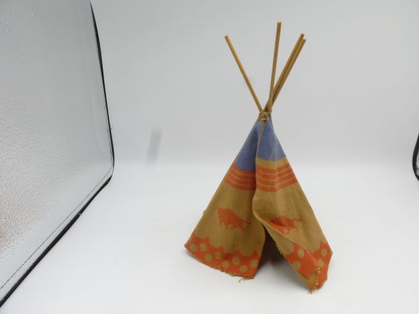 Indianerzelt, passend zu 7 cm Indianern, z.B. von Elastolin