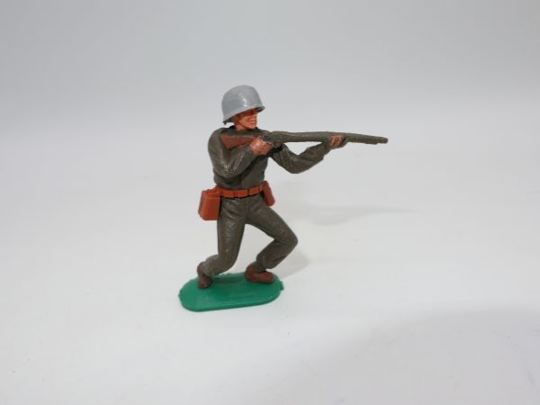 Timpo Toys Amerikanischer Soldat 1. Version mit Gewehr