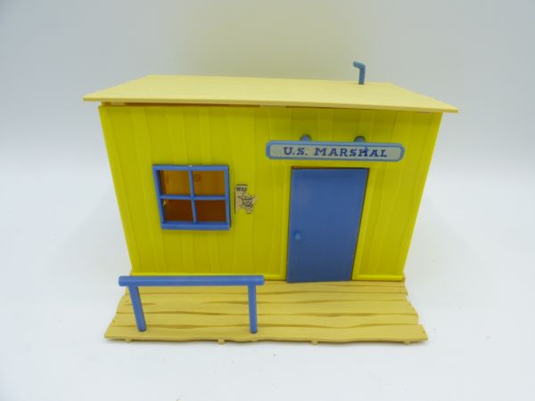 Timpo Toys US-Marshall's House (gelb/blau) - komplett, Zustand s. Fotos