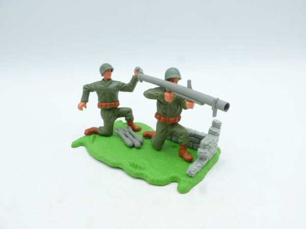 Timpo Toys Bazooka-Stellung Amerikaner