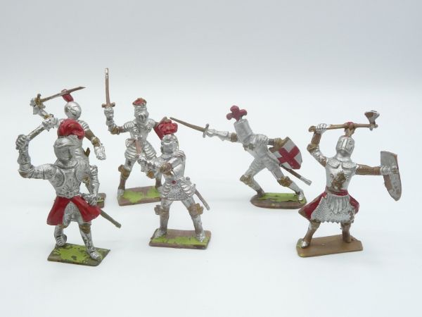 Cherilea Toys Set of knights in different postures - see photo
