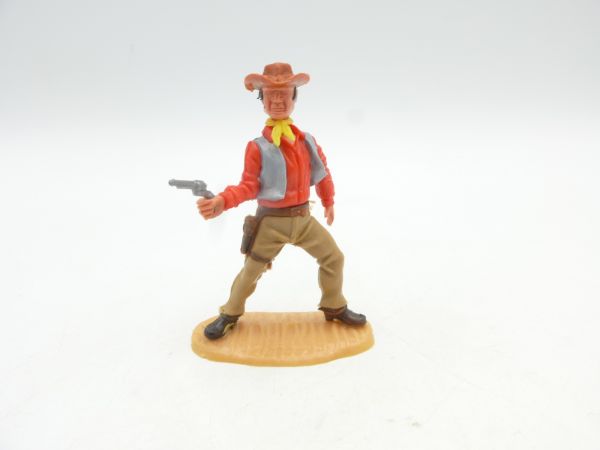 Timpo Toys Cowboy 4. Version stehend Pistole schießend