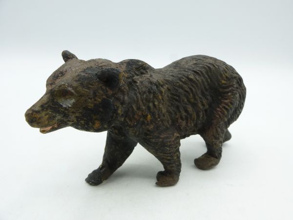 Elastolin compound Brown bear walking - great for Indian / Wild West scenes
