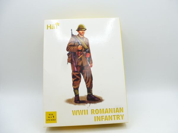 HäT 1:72 WW II Romanian Infantry, No. 8118 - orig. packaging