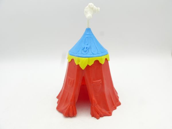 Elastolin 5,4 cm Knight's tent red