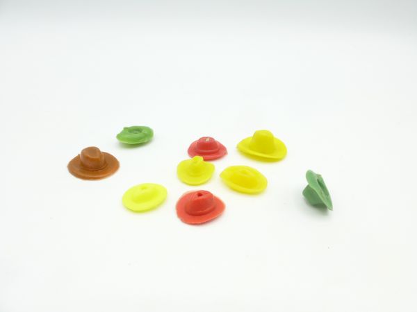 10 colourful hats (suitable for 54 mm figures)
