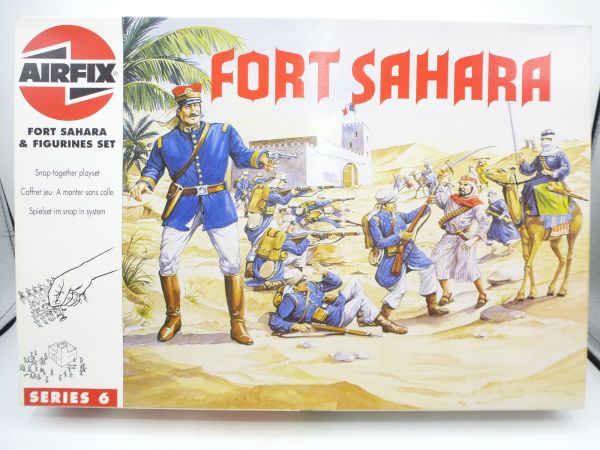 Airfix 1:72 FORT SAHARA, Snap Together Playset, No. 6701 - orig. packaging