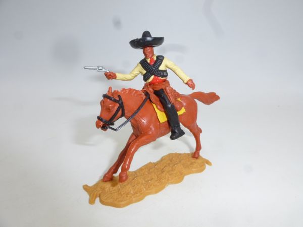 Timpo Toys Mexican riding, light yellow, pistol shooting