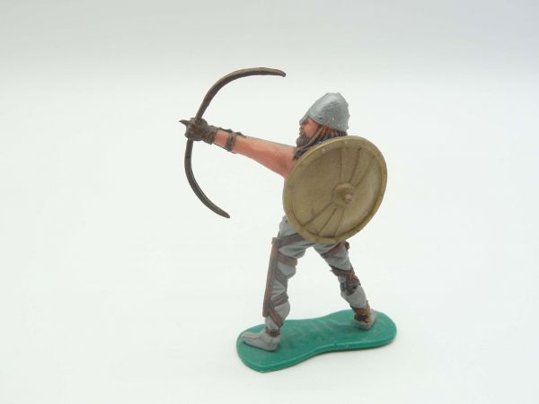 Timpo Toys Archer with rare golden shield (original)