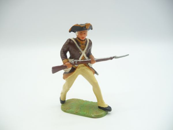 Elastolin 7 cm Reg. Washington: Soldat mit Gewehr vorgehend, Nr. 9142