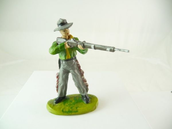 Pfeiffer / Tipple Topple Cowboy stehend schießend (hellgrün) - Top-Zustand