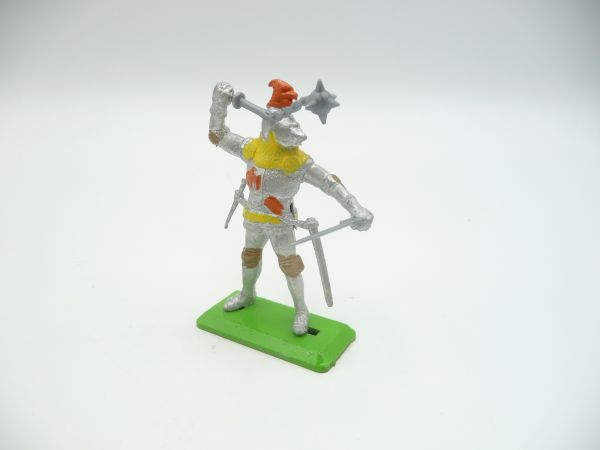 Britains Deetail Knight 2nd version with sword + flail - rare colour