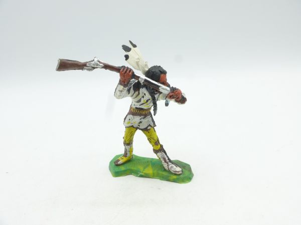 Chromoplast Indian standing with rifle