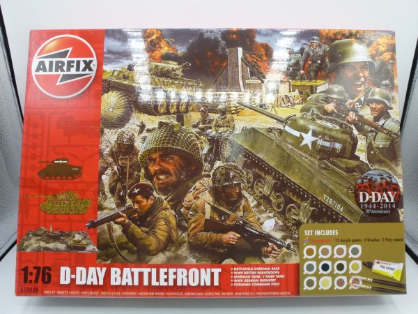 Airfix 1:76 D-Day Battlefront, Nr. A50009, Großpackung, Red Box