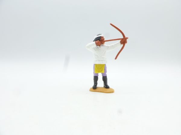 Timpo Toys Apache stehend (weiß), Bogenschütze