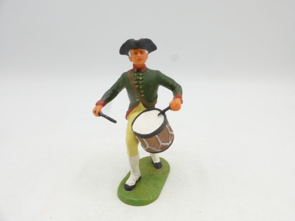 Elastolin 7 cm American Militia: Drummer marching, No. 9134