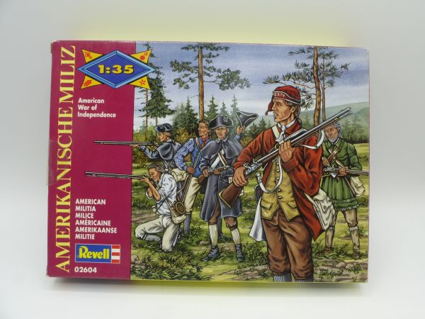 Revell 1:32 American War of Independence, Amerikanische Miliz, Nr. 2604 - OVP