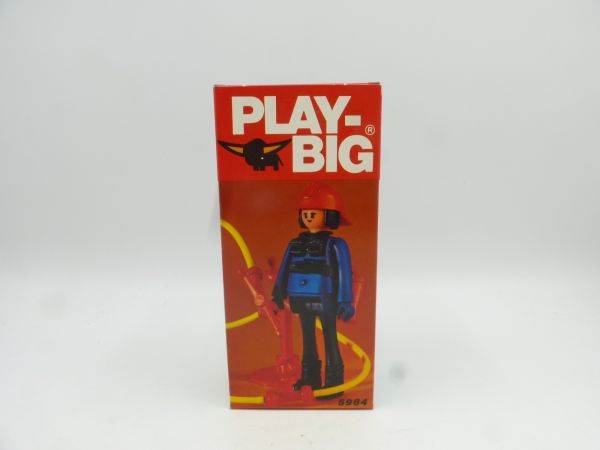 PLAY-BIG Fire brigade series: hose troop leader, No. 5984 - orig. packaging