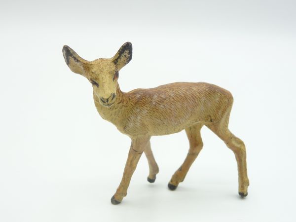 Elastolin Composition Deer calf - beautiful early figure, see photos