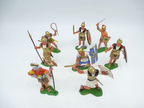 Heimo Set of Romans (hard plastic), 8 figures