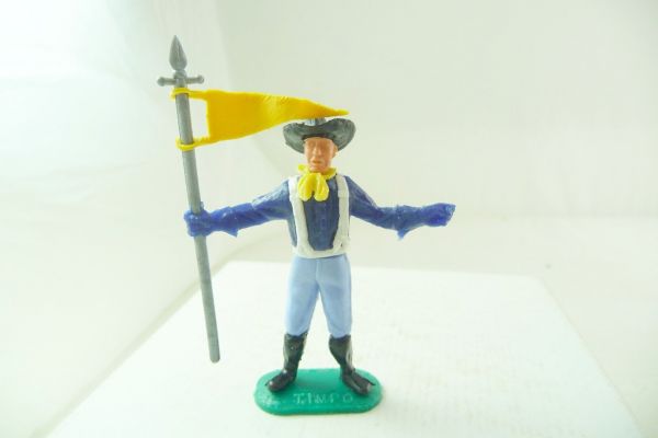 Timpo Toys Union Army soldier 1st version standing with flag