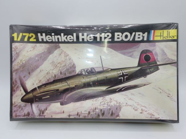Heller 1:72 Heinkel He 112 B0/B1, No. 240 - orig. packaging, shrink-wrapped