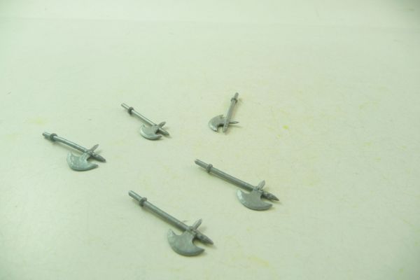 Timpo Toys 5 battle axes - original weapons (!)