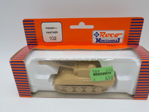 Roco Minitanks PzKpfwv Panther, No. 102 - orig. packaging